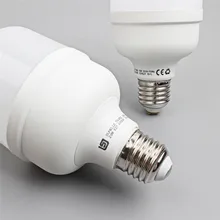 E27 светодиодные лампы алюминий сплав лампа экономии энергии дома освещение в помещении светодиодная пластиковая лампочка холодный белый Освещение