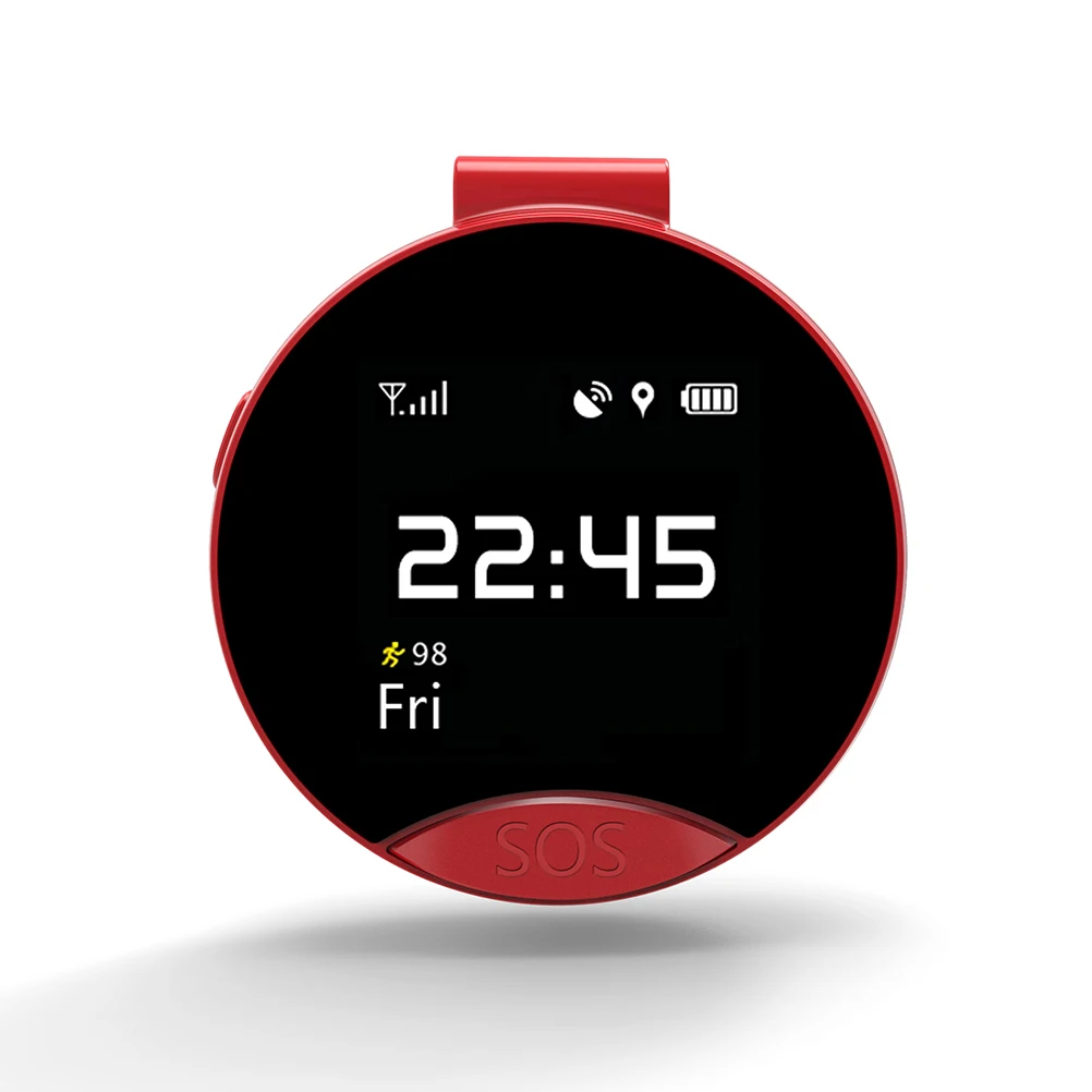 Последние S9 Smart gps позиционирования карманные часы один ключ двусторонней вызова