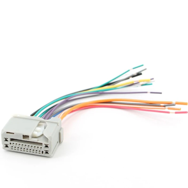 10Pcs/lot Car Stereo Rear Wiring Cable Harness Line for Honda Accord