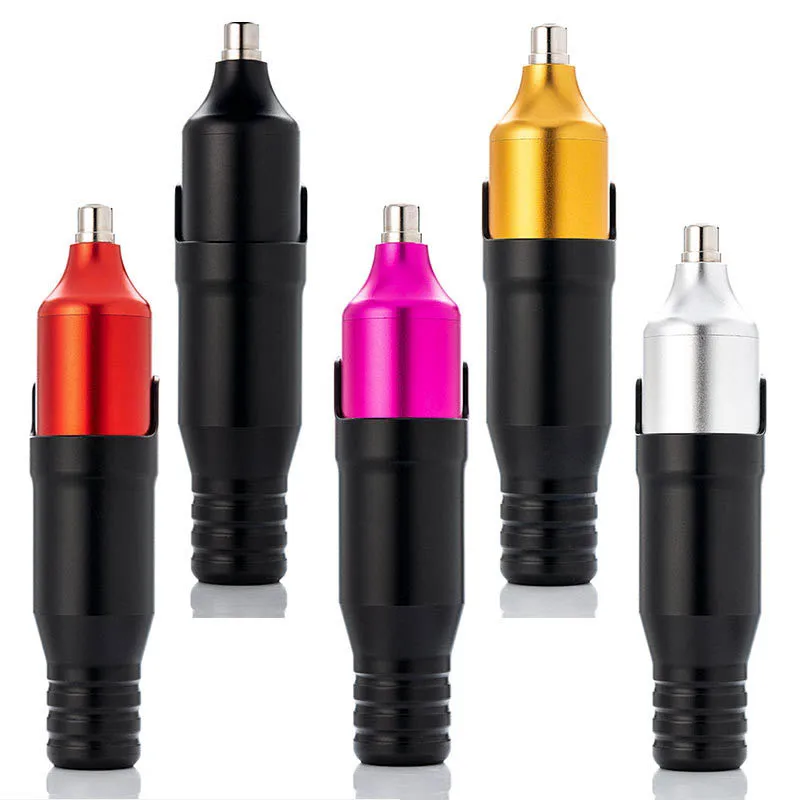 

Aluminum Alloy Tattoo Pen Eyebrow Tattooing Semipermanent RCA Port Tattoo Pen QS888