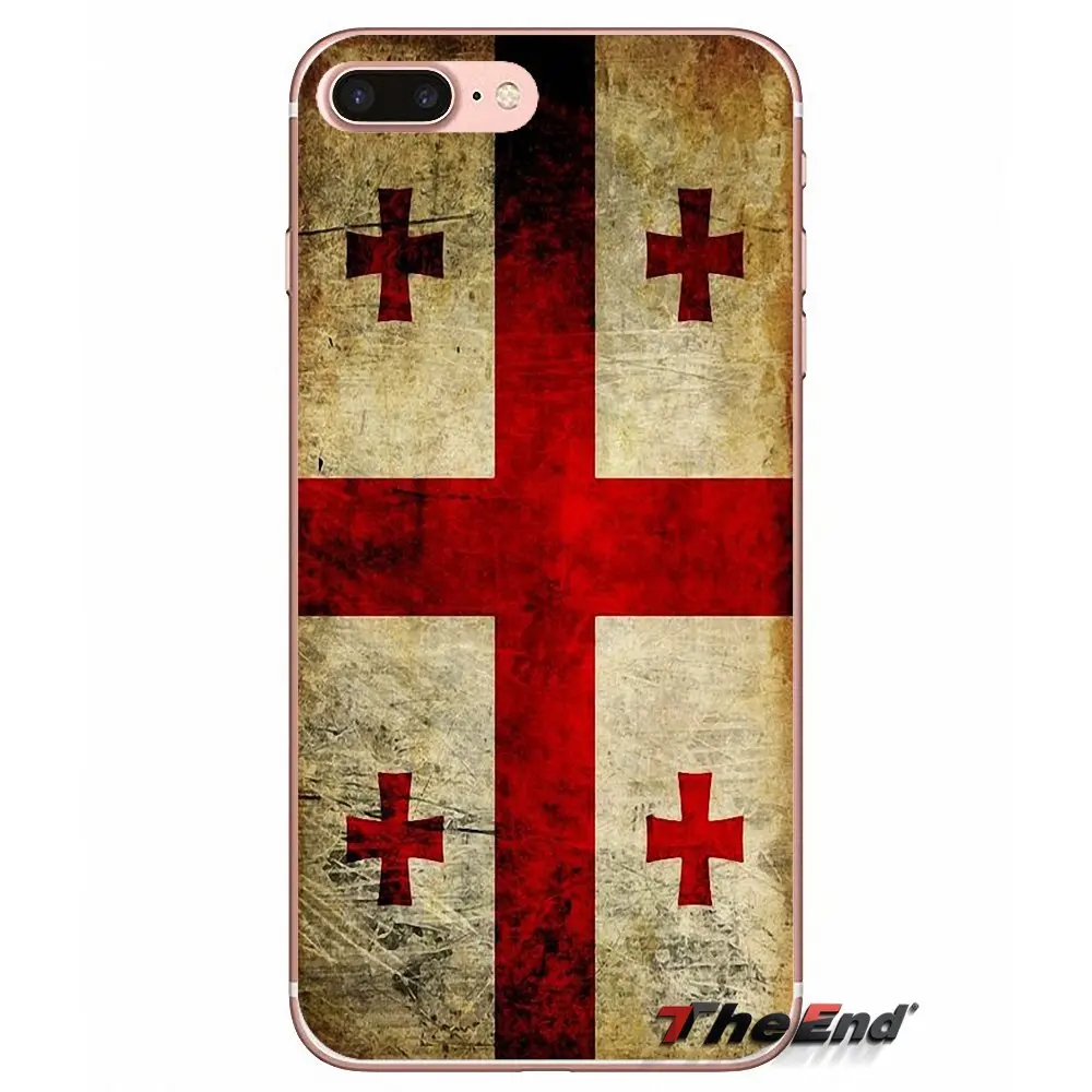 Силиконовый чехол для iPhone X 4 4S 5 5S 5C SE 6 6S 7 8 Plus Samsung Galaxy J1 J3 J5 J7 A3 A5 2016 2017 Джорджия