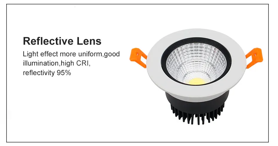 [DBF]Angle Adjustable 5W 9W 12W COB LED Recessed Downlight 3000K/4000K/6000K LED Ceiling Spot Light+AC85V-265V Driver Home Decor