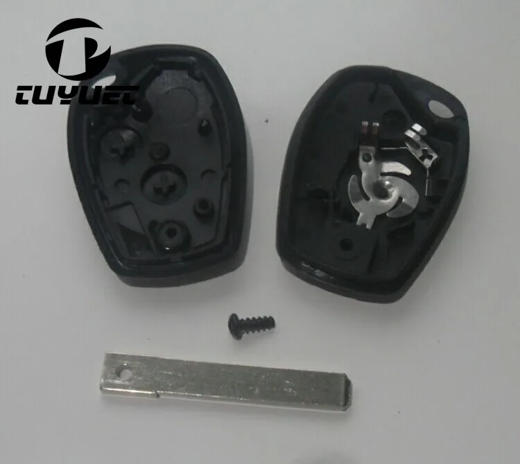 Renault remote key shell 2 button with logo (11)-3