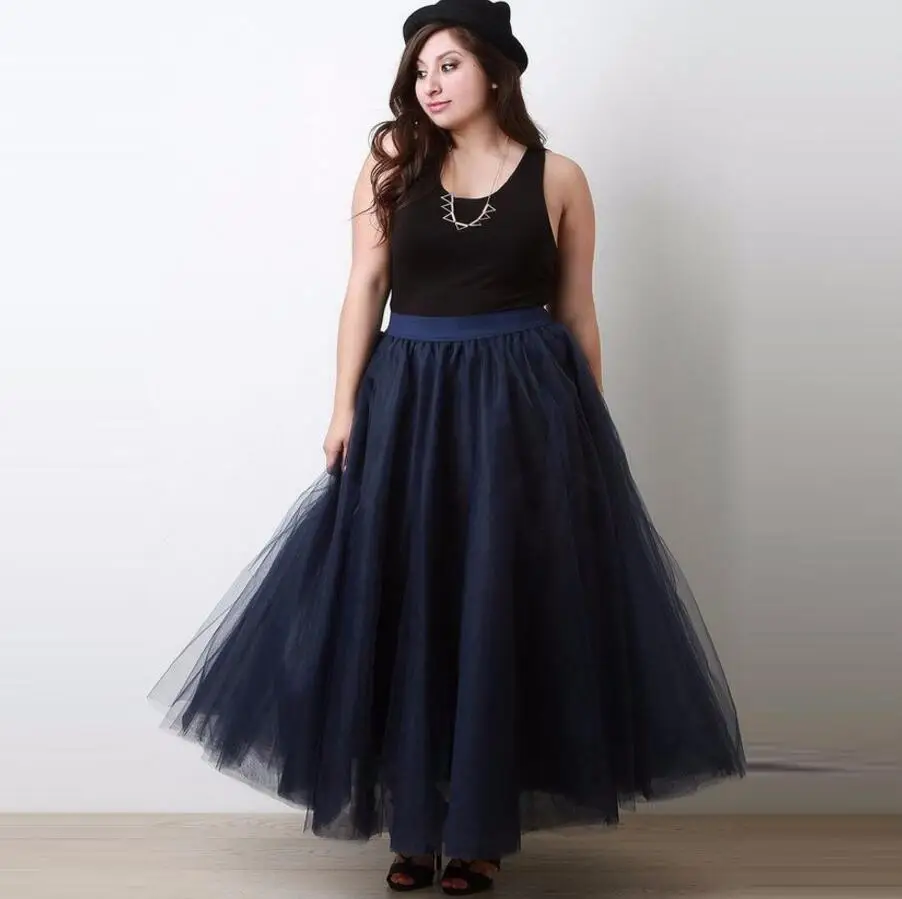 navy blue evening skirt