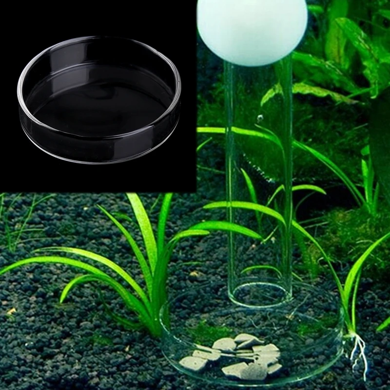 

2018 NEW Aquarium Fish Tank Acrylic Shrimp Feeding Food Dish Bowl Feeder Tray Container Aquarium Fish Tank Dish Bowl Feeder