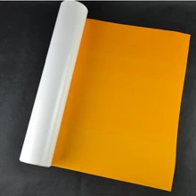 0,5 м* 1,0 м) неоновый оранжевый цвет только полиуретан винил теплопередача виниловая бумага для Одежда из железа на виниле для футболки горячая печать винил