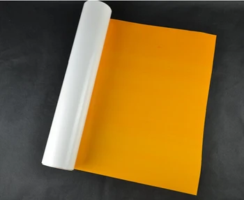 

(0.5m*1.0m) Neon Orange Color Only PU Vinyl Heat Transfer Vinyl Paper For Clothing Iron On Vinyl for T shirt Heat Press Vinyl