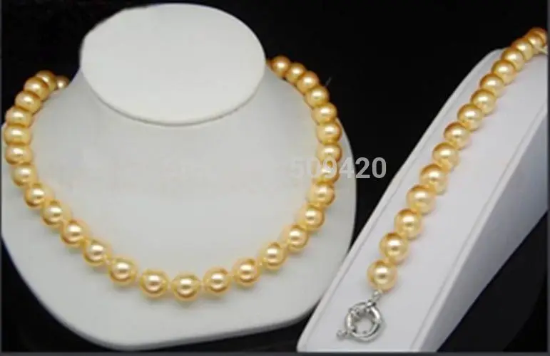 

Wholesale>>Multicolor 10mm South Sea Shell Pearl Turquoise Earring Bracelet Necklace 18" set #@