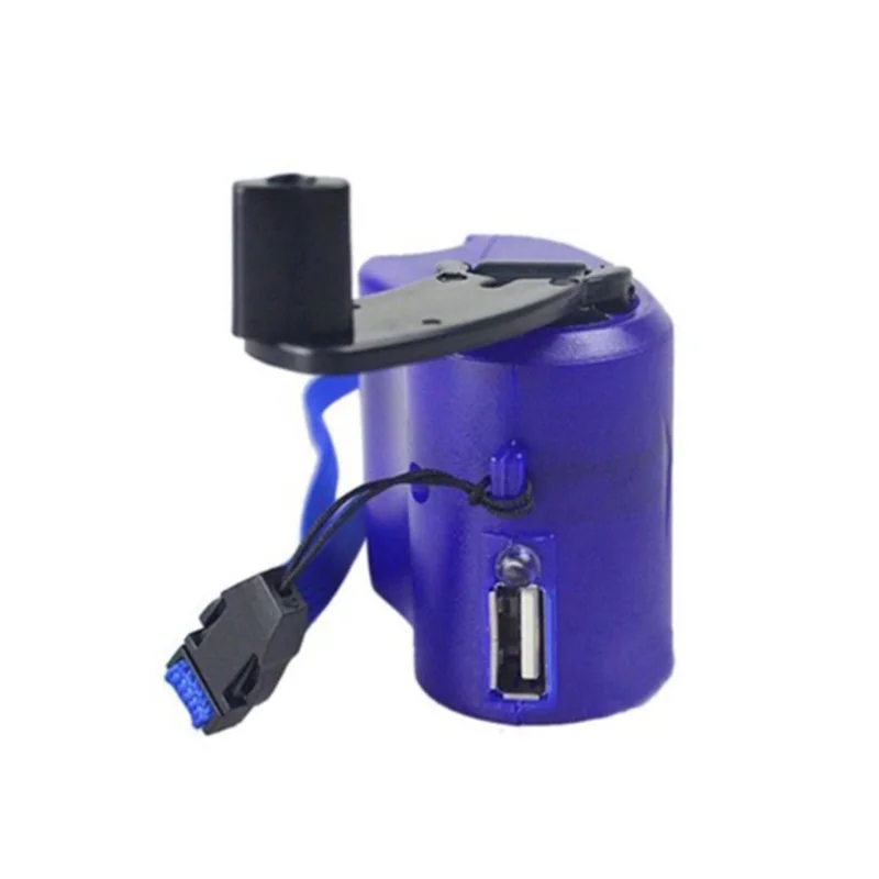 

For All Brand Mobile PhonesUniversal Portable Emergency Hand Power Dynamo Hand Crank USB Charging Charger