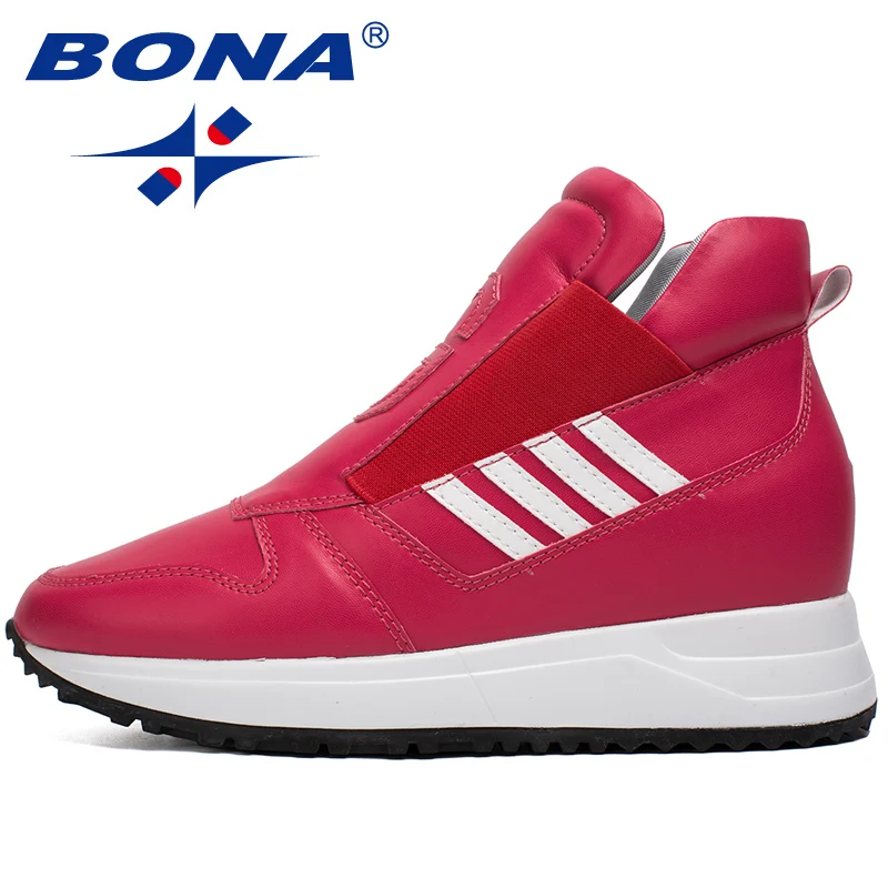Comprar BONA New Classics estilo mujeres zapatos para caminar banda elástica zapatillas Outdor Jogging zapatos atléticos cómodos envío rápido