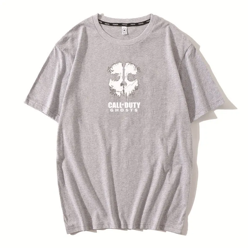 Wrion Футболка женская 2019 вызов DUTY Ghost mask напечатаны забавные летние 100% хлопок