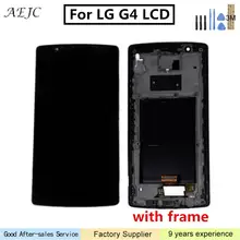 

5.5 Inch for LG G4 Screen H815 H810 H818 Display Touch Screen Digitizer Assembly with Frame for LG G4 Display with Free Shipping