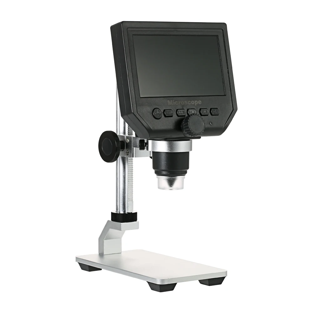 600X4,3 дюймов цифровой микроскоп электронный видео микроскоп HD lcd паяльный микроскоп телефон Ремонт лупа+ металлическая подставка