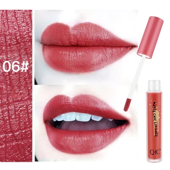 

Red Velvet Makuup Lip Gloss Matte Lip Glaze Lip Tint Moisturizing Change Color Not Stick Cup Liquid Lipstick maquiagem TSLM2