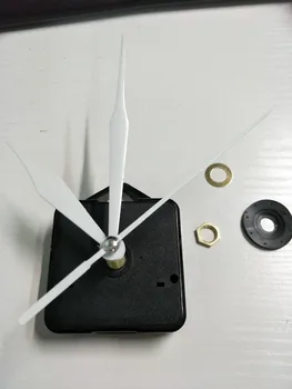 50sets Plastic Clock Mechanism Black Long Spindle Quartz Clock Movement Kit For DIY Clock Repairing Accessories 2