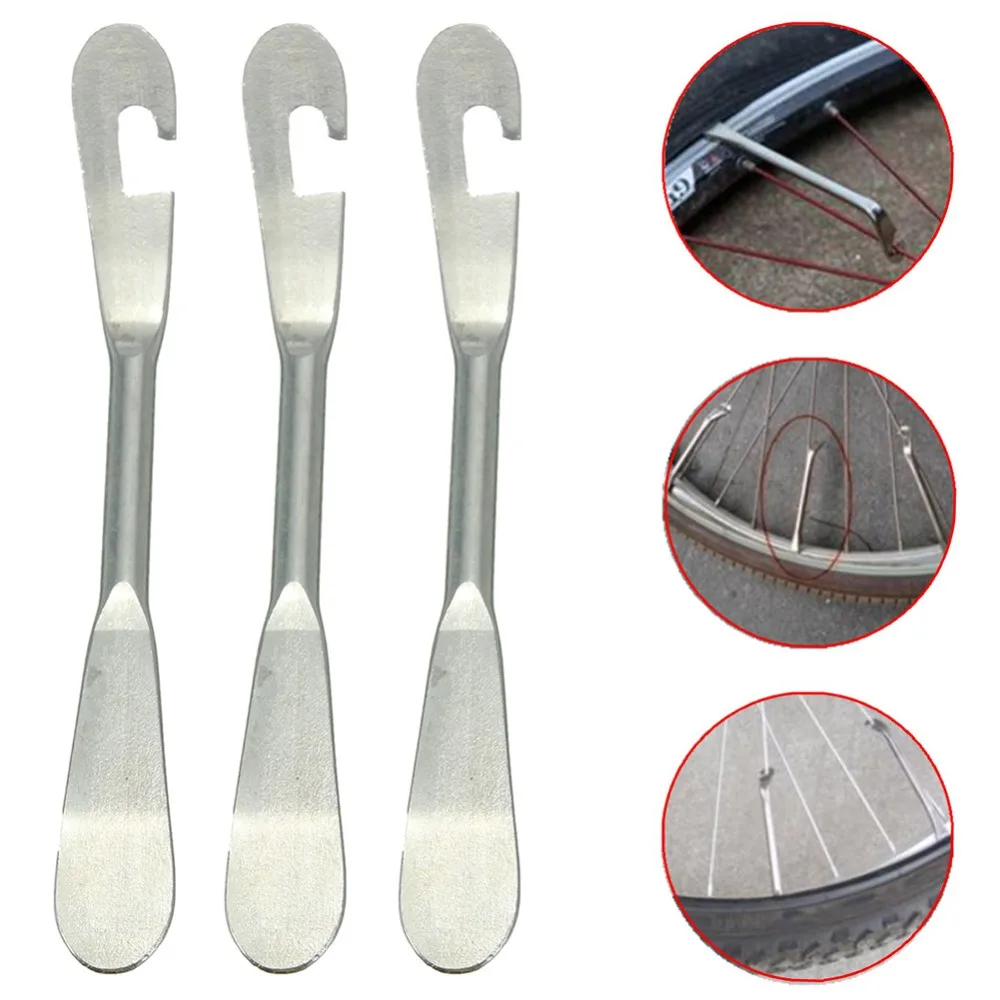 

3Pcs Bike Mountain Road Steel Tyre Tire Levers Tyre Bar Tools Kit Bicycle Cycle Tools