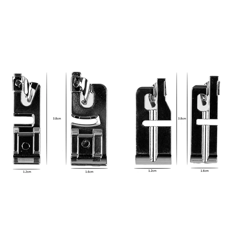 

2pcs/set Presser Feet Narrow Rolled Hem Sewing Machine Foot Accessories 3MM+6MM HG99