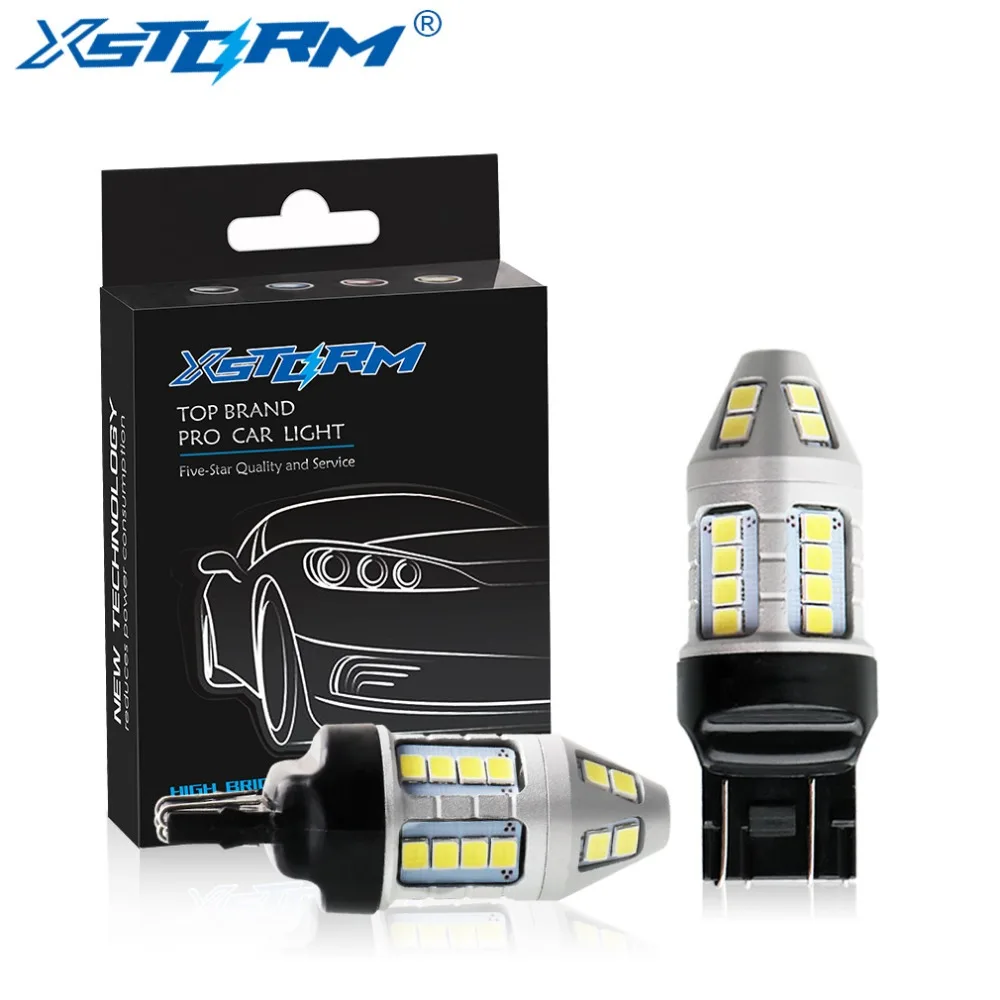

2Pcs T20 LED W21W W21/5W LED 7440 7443 Bulbs Auto Light Bulb Car Turn Signal Lamp Parking Backup Reverse Lights White Yellow Red