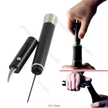 

New Arrival Top Quality Red Wine Opener Air Pressure Stainless Steel Air Pressure Kitchen Bottle Pumps Corkscrew Cork Out Tool