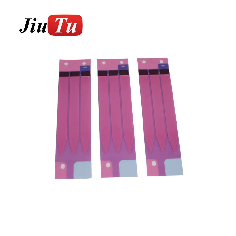 Battery Sticker for iPhone X 8 7 Plus 6 6 6S Plus 5 5C 5S 4 4S Battery Adhesive Pull Strip Tab Glue Replacement Part jiutu (3)