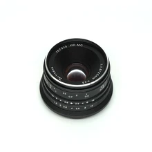 7 artesanos 25mm f1.8 lente principal a todas las Series individuales para montaje E Canon EOS-M Mout Micro 4/3 cámaras A7 A7II A7R envío gratis(China)