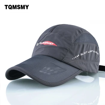 

Summer hats for men Quick-drying Snapback caps women's baseball cap Thin&light sun hat man Breathable mesh sports bone gorras