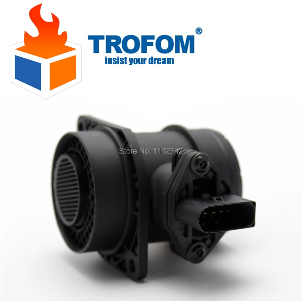 MASS AIR FLOW SENSOR FOR VW BORA CADDY FOX GOLF JETTA MULTIVAN PASSAT