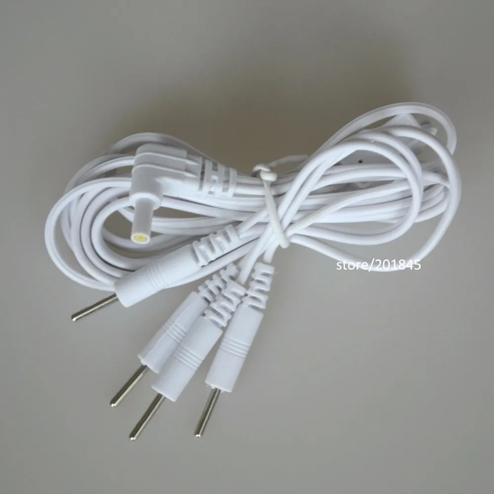 20Pcs Pin 2,35mm 4 in 1 Kopf Elektrode Kabel Linie Stecker Draht digital Tens Akupunktur Therapie Maschine Nadel behandlung Draht 20Pcs Pin 2,35mm 4 in 1 Kopf Elektrode Kabel Linie Stecker Draht digital Tens Akupunktur Therapie Maschine Nadel behandlung Draht