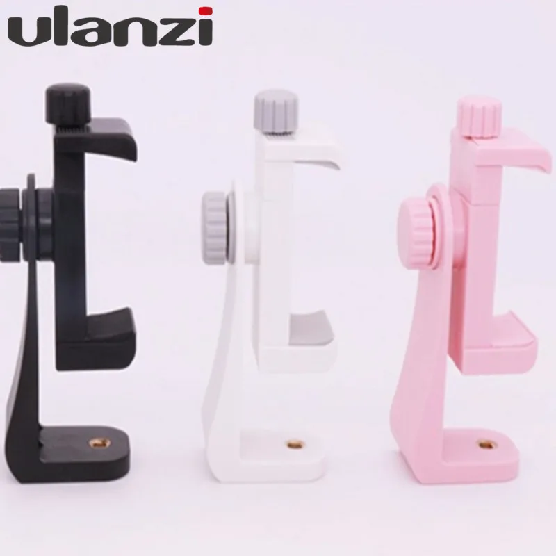  Ulanzi Universal Rotated Tripod Mount Holder Stand Bracket Clip Mount for iPhone Samsung Meizu Xiao