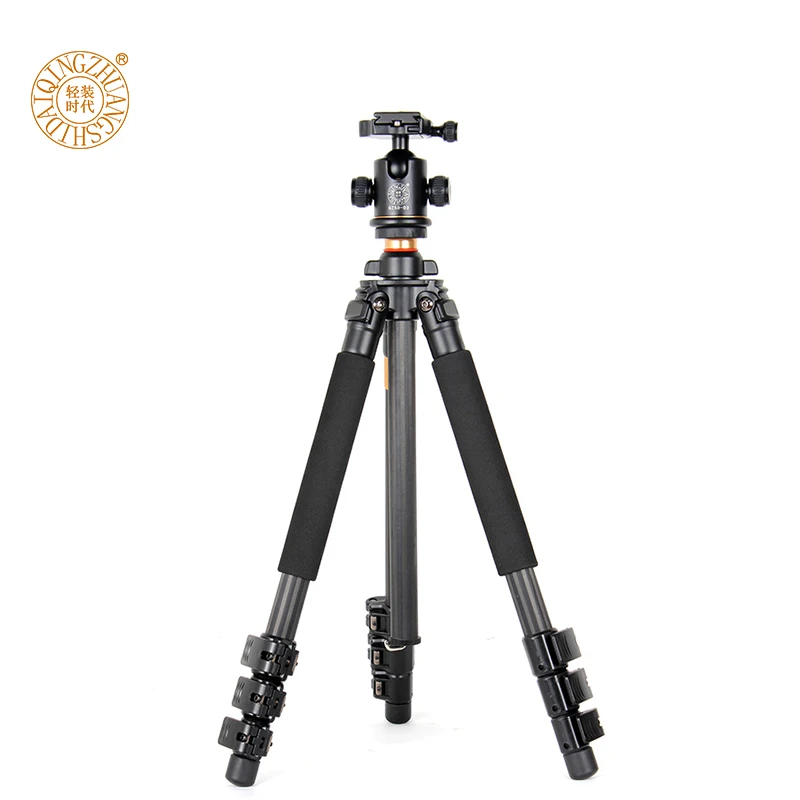 

Q472 digital carbon fiber camera tripod flip leg lock camera holder for Nikon camera panoramic ball head free shipping by DHL