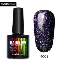 Modelones 10ML Shimmer Neon UV Nail Varnishes Led Lamp Vernis Semi Permanent UV Nail Gel Polish Nail Art Beauty Rainbow Nail Gel