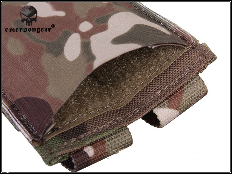 EmersonGear Тактический Быстрый ничья MOLLE/PALS EmersonGear высокая скорость один открытый Топ 5,56 винтовка журнал маг сумка кобура