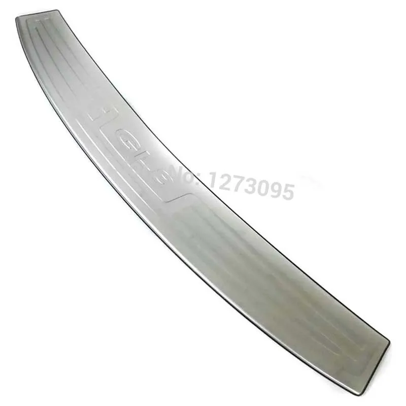 

For Buick GL8 2017 2018 Stainless Exterior Rear Bumper Protector Sill Trim Tail Trunk Guard Pedal Cover Car Styling Accessories