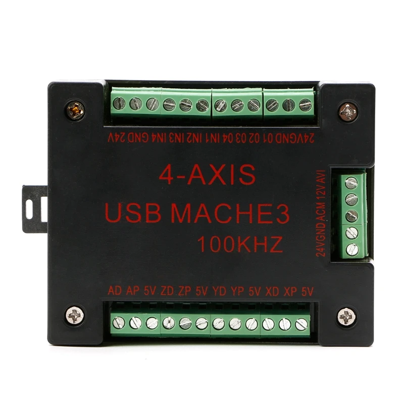 CNC USB MACH3 100 кГц секционная плата 4 оси интерфейс драйвер контроллер движения