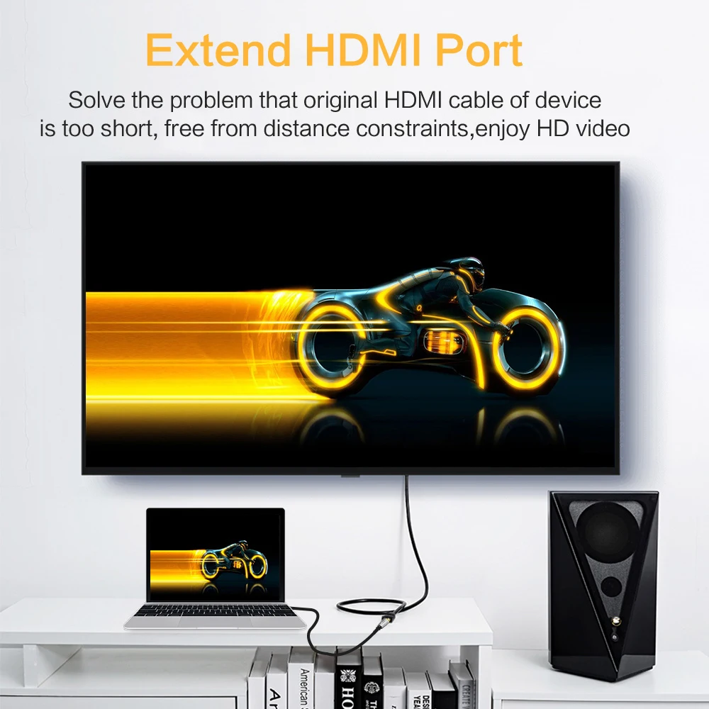 HDMI кабель-удлинитель 1080P 3D HDMI мужчин и женщин удлинитель для компьютера/HDTV/ноутбука/проектора в аудио-видео кабель 1 м 2 м 3 м