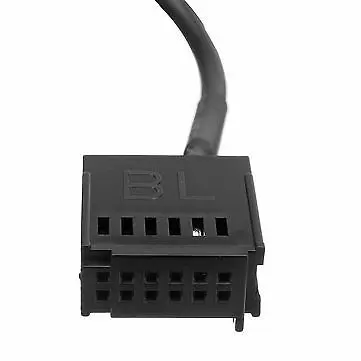 Biurlink Aux In To 3 5 мм MP3 аудио разъем свинцовый кабель для iPhone Ford 6000 CD 12Pin Changer Socket|Кабели