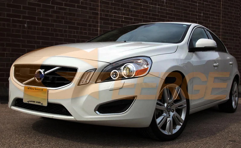 Для Volvo S60 V60 2011 2012 2013 ксеноновые фары отличные ангельские глазки Ультра яркое освещение CCFL ангельские глазки комплект