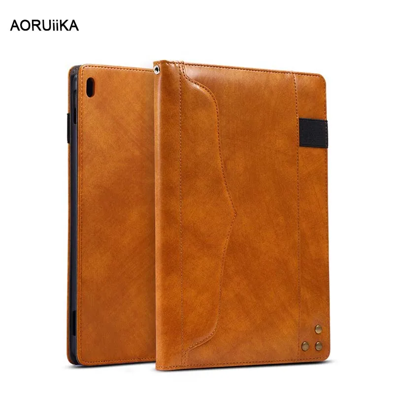 AORUiiKA Премиум кожаный чехол для iPad Pro 10,5, бизнес Folio Stand карман Авто Услуга Smart Cover Чехол для iPad Pro 10,5 дюйм(ов)