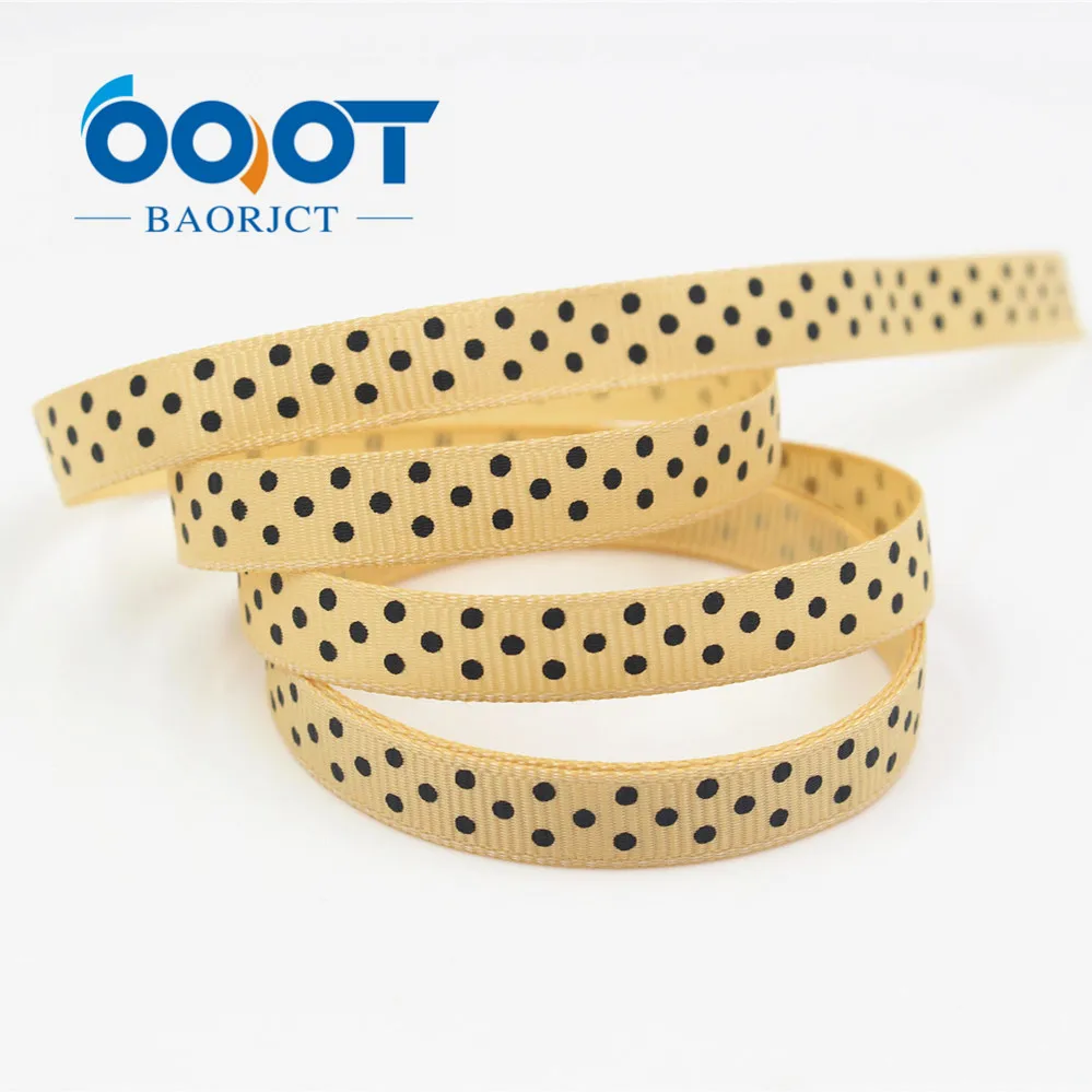 OOOT BAORICT 176228, горошек корсажная лента, 10 мм, 20 ярдов лента для шитья, DIY головной убор аксессуары ручной работы материал - Цвет: 9