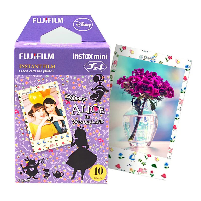 

Genuine Alice Fuji Fujifilm Instax Mini 8 Photo Paper 10pcs For 8 7s 7 50s 50i 90 25 dw Share SP-1 Instant Camera Free Shipping