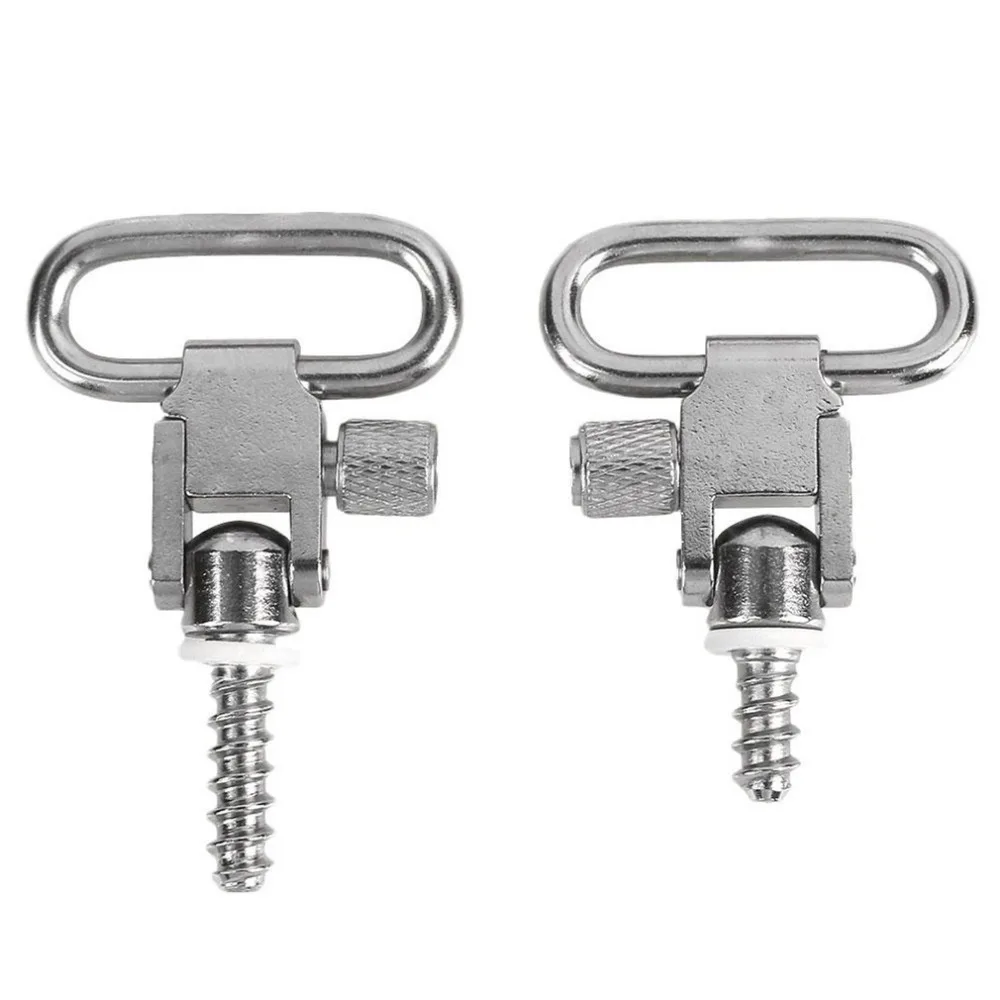 1 pair 1 Inch Quick Detach Sling Swivels & Studs Quick Detachable