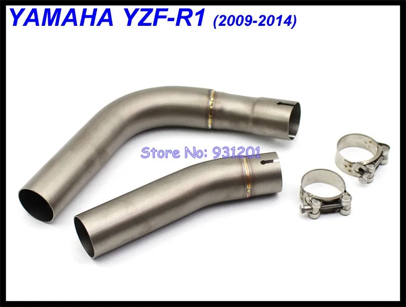 Для Yamaha R1 YZF-R1 выхлопной системы скольжения на мотоцикл Средней трубы глушитель для выхлопной трубы Escape Moto DB Killer(2009