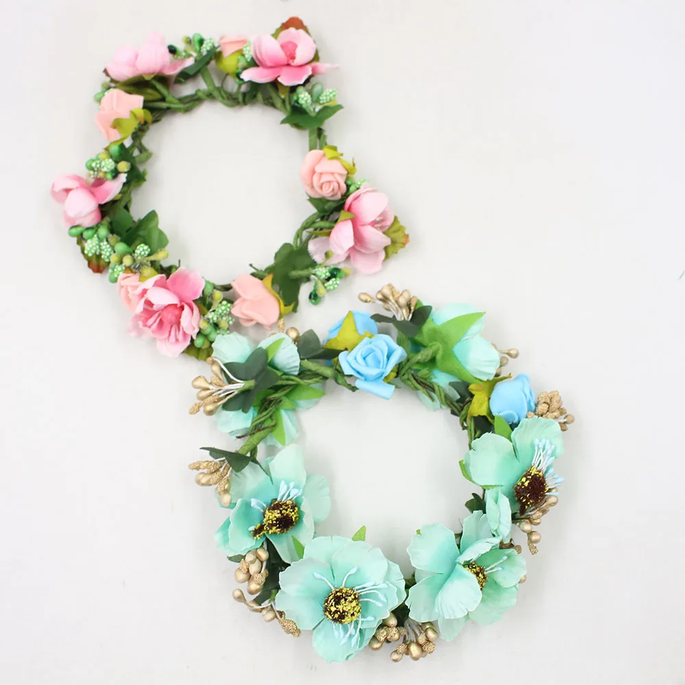 

Blyth doll Flower Wreath 2 kinds of color for 1/6 licca,icy,pullip,1/4 bjd