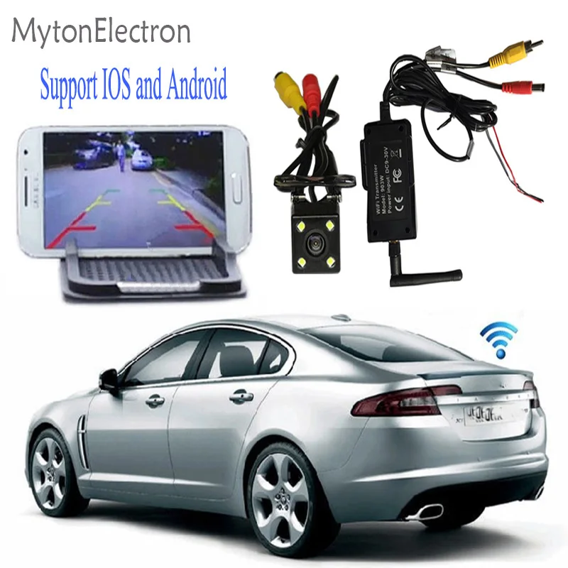 imágenes para Transmisor WIFI Repetidor de Señal + LED de Visión Nocturna CCD de alta calidad Cámara de Visión Trasera Soporte para IOS Android phone pad monitor imágenes para Transmisor WIFI Repetidor de Señal + LED de Visión Nocturna CCD de alta calidad Cámara de Visión Trasera Soporte para IOS Android phone pad monitor