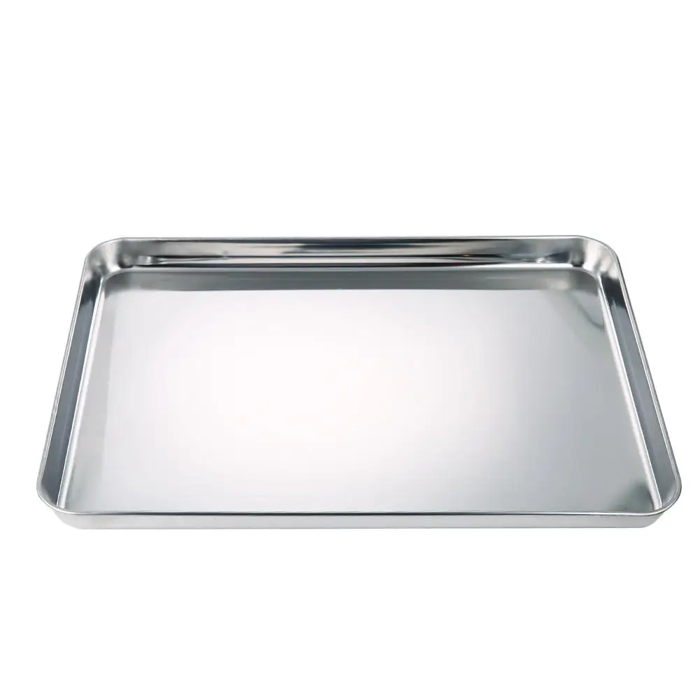 Stainless steel baking tray biscuit steaming kitchen mold household |