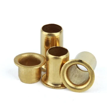 

200PCS/LOT M3*3/4/5/6/7/8/9/10/12MM Tubular Rivets Double-sided Circuit Board PCB Nails Brass Hollow Rivets