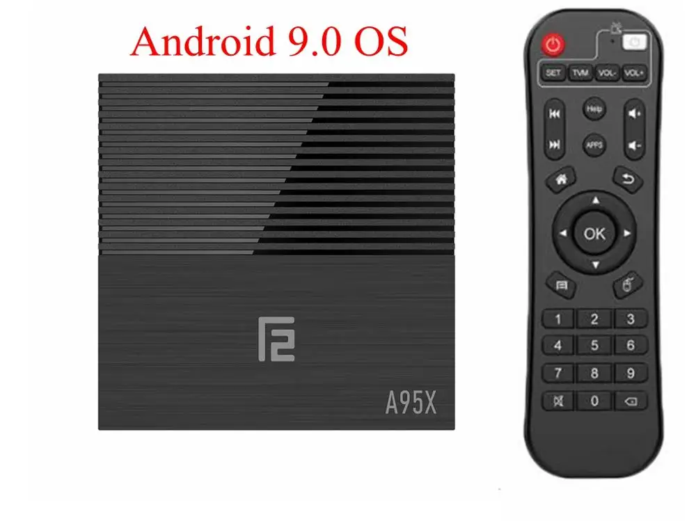 

Android 9.0 TV Box A95X F2 Amlogic S905 X2 4GB DDR3 64GB Max 2.4G/5G Dual WiFi USB3.0 BT4.2 Support 4K H.265 Smart Media Player