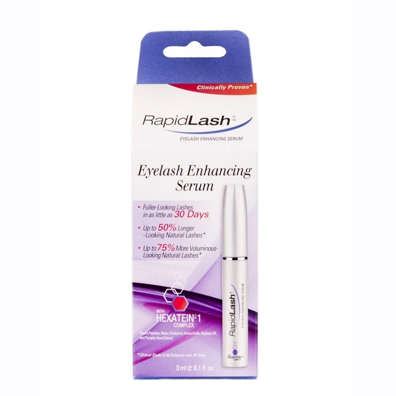 

2BOX RAPIDLASH EYELASH ENHANCING SERUM 3ML EyeLash Serum Women Makeup Brand Powerful Eyelash Growth Treatment Liquid Serum