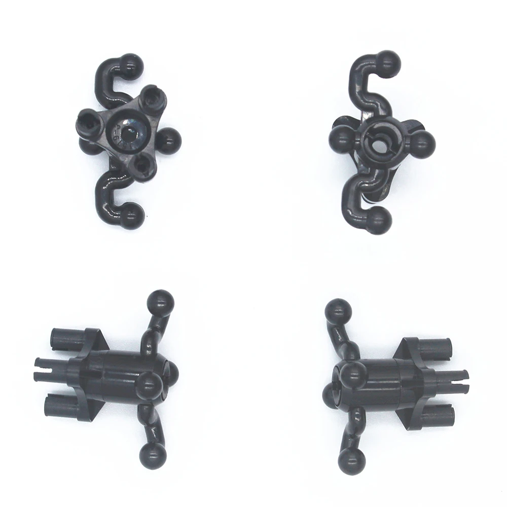 ETFOM Technic Parts 4pcsLT колеса подшипника W. 3 защелки GEARBLOK совместимы с лего для детей