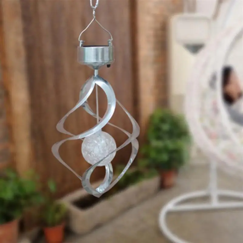 BESTOYARD Солнечный ветряной колокольчик светодиодный светильник для изменения цвета декоративный Солнечный светодиодный светильник для сада